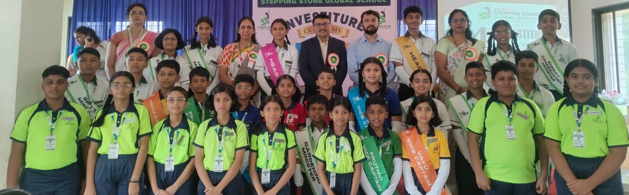 Stepping Stone Global School Celebrates Young Leaders at Grand Investiture Ceremony