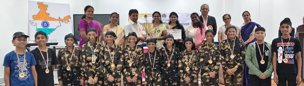 Stepping Stone Global School Secures First Place in District-Level Patriotic Dance Competition